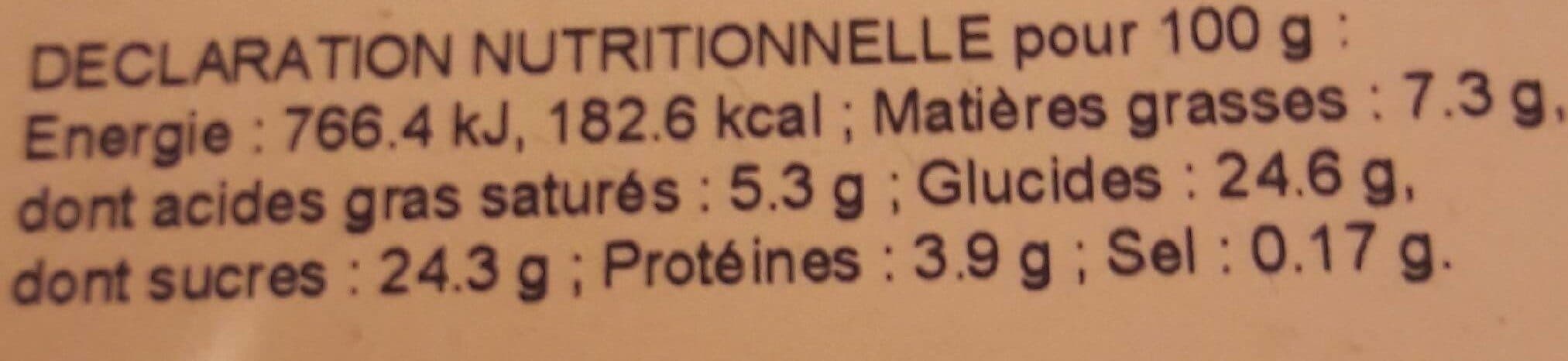Glaces des Alpes Glace tiramisu packshot