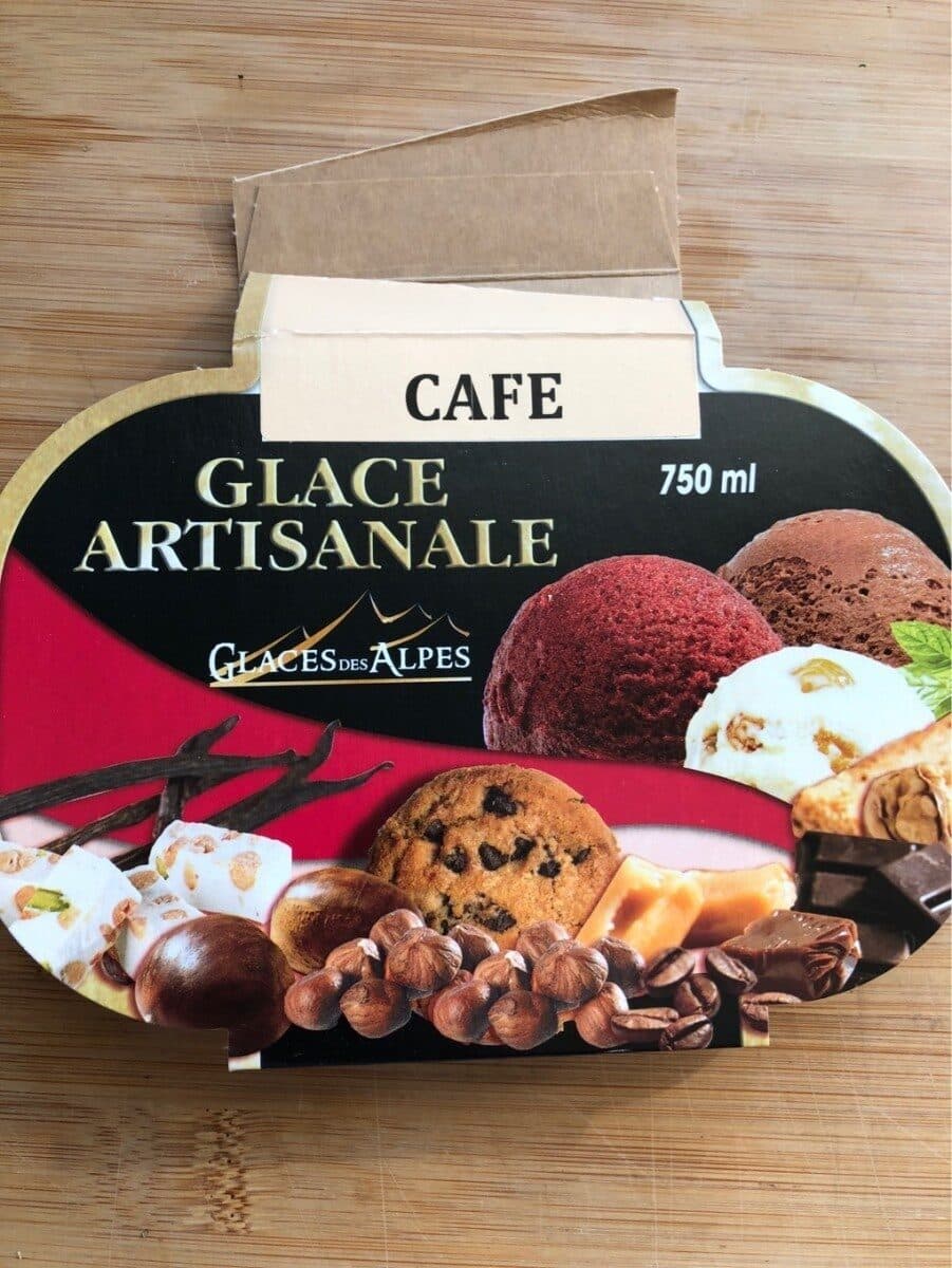 Glaces des Alpes Glaces artisanale packshot