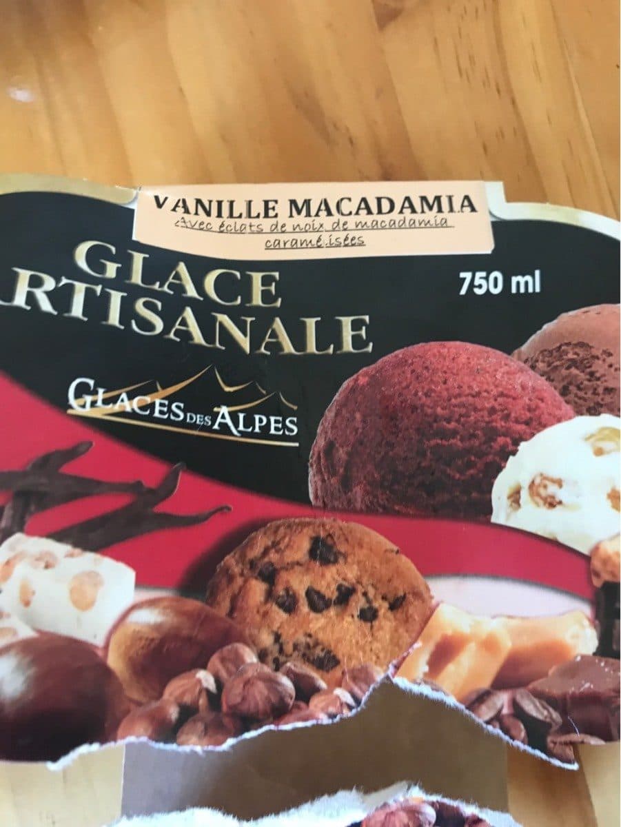Glaces des Alpes Glace artisanale packshot