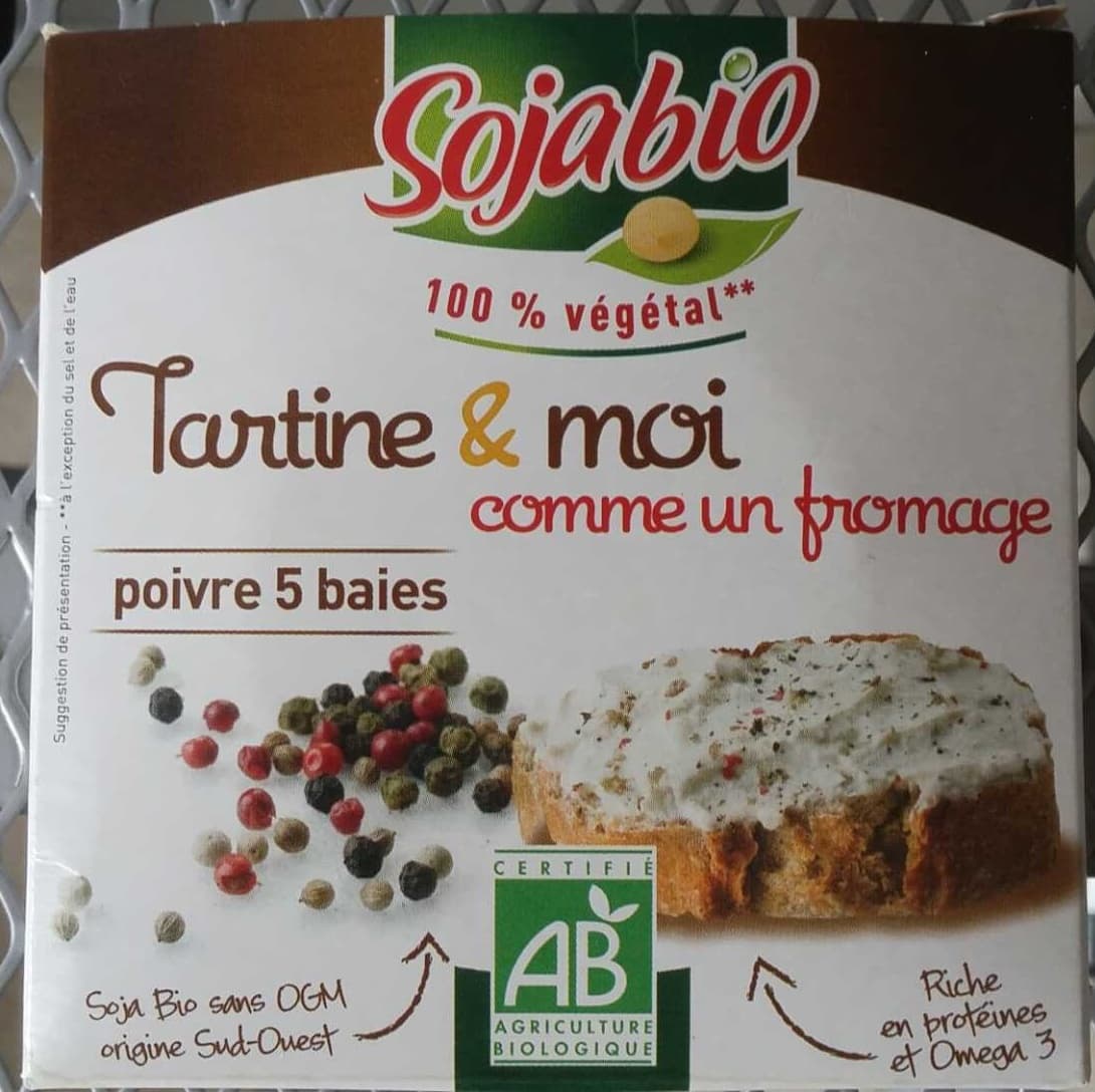 sojabio Tartine & moi poivre 5 baies packshot