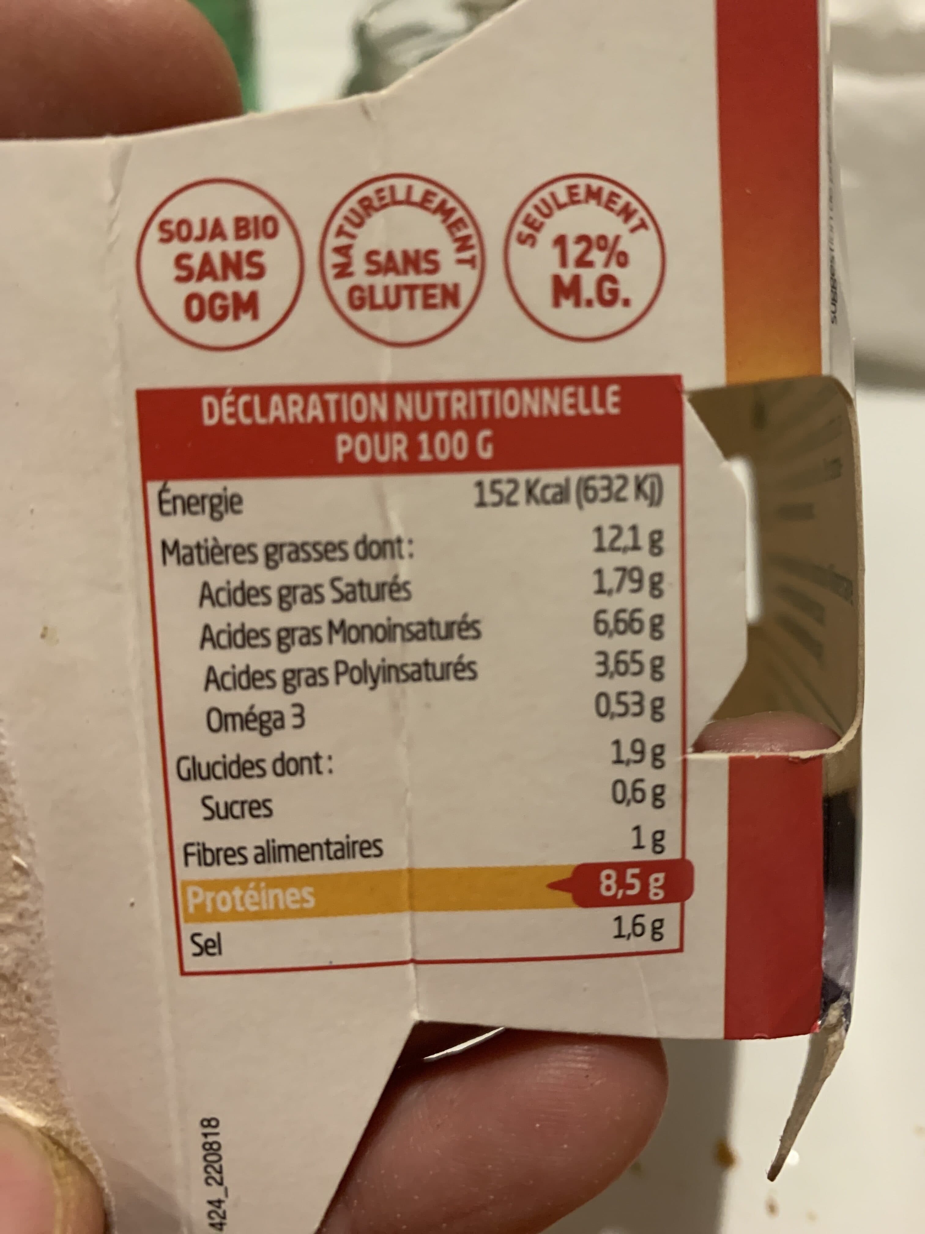 sojami Sojami à tartiner Curry Paprika packshot