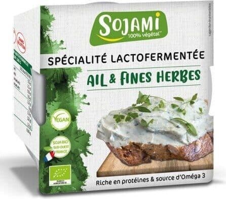 Sojami Spécialité au soja lactofermenté ail & fines herbes packshot