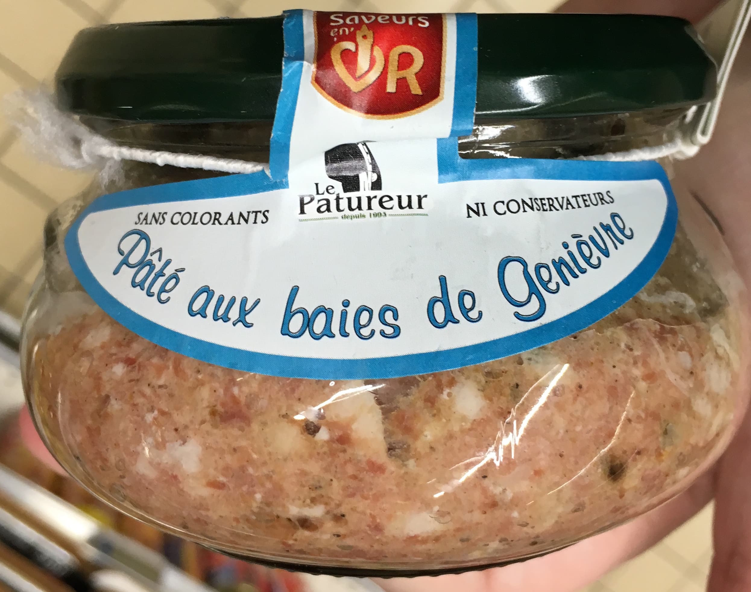 Le Patureur Pâté aux Baies de Genièvre packshot