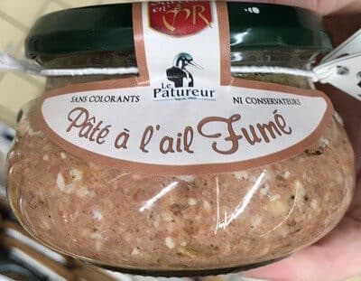 Le Patureur Pâté à l'ail fumé packshot
