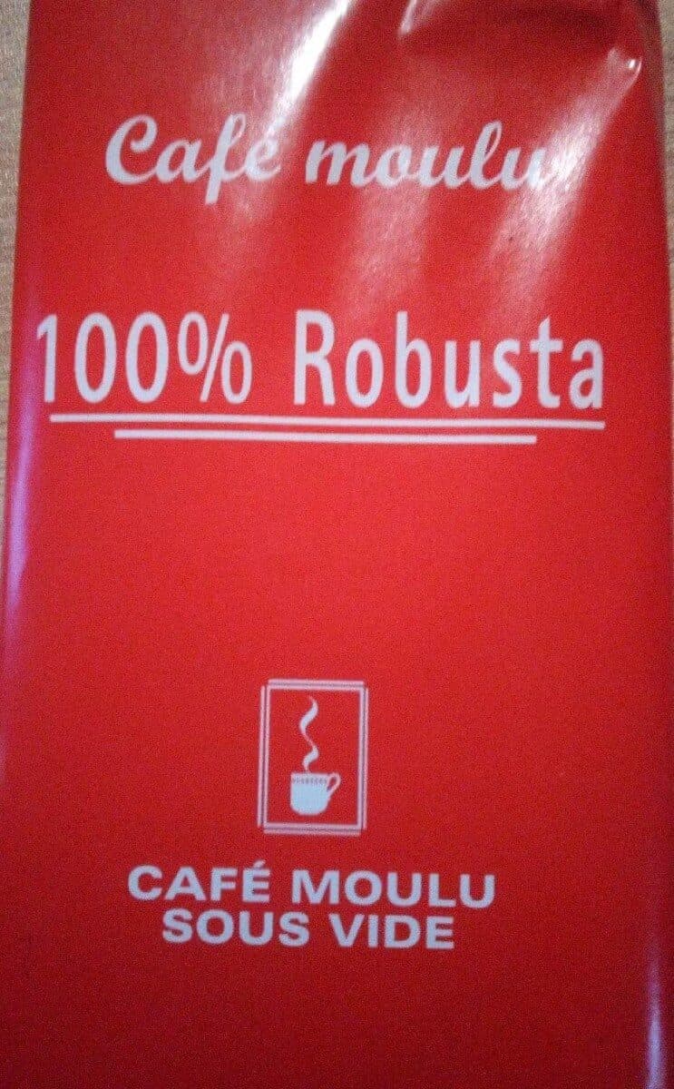 Open Food Facts CAFÉ MOULU 100% Robusta packshot