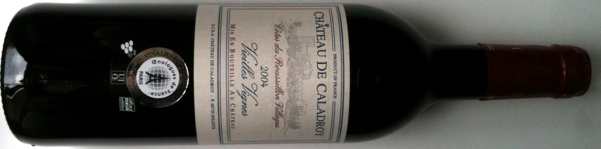 Chateau de Caladroy Chateau de Caladroy Vieilles Vignes 2004 packshot