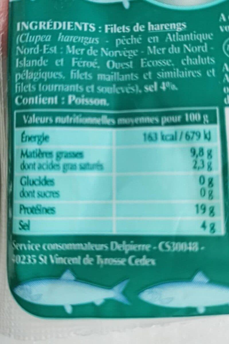 LE FORT FILET Filets de harengs, doux, fumés au bois de hêtre packshot