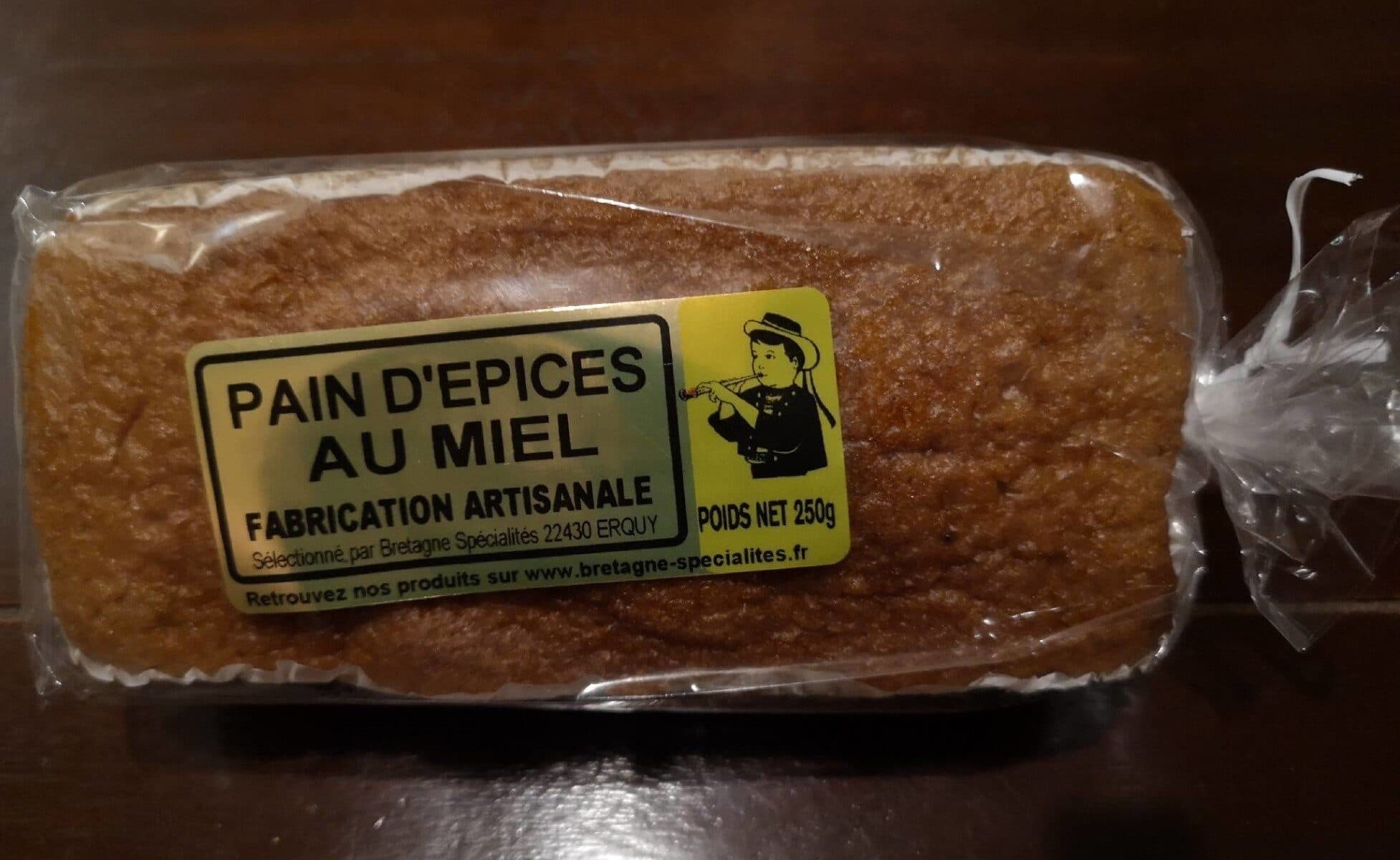 Open Food Facts Pain d'épices au miel/ Fabrication artisanale packshot