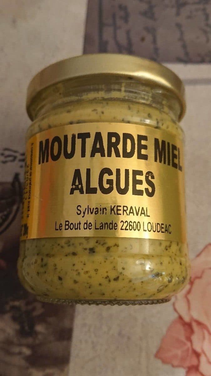 Open Food Facts Moutarde miel algues packshot