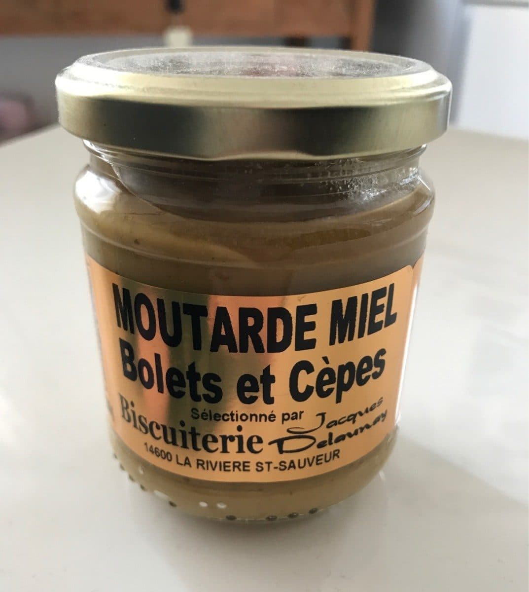 Biscuiterie Jacques Delaunay Moutarde miel packshot