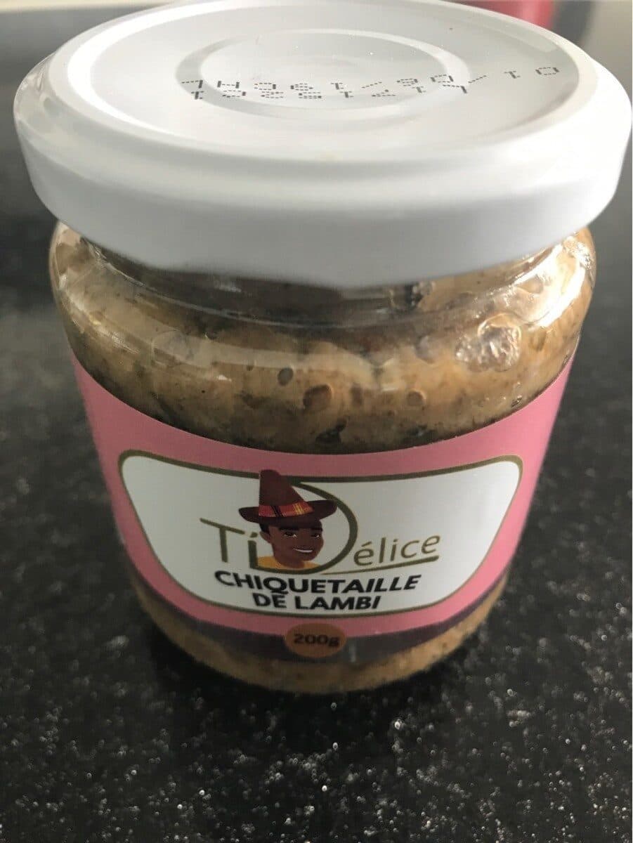 Open Food Facts Chiquetaille de lambi packshot