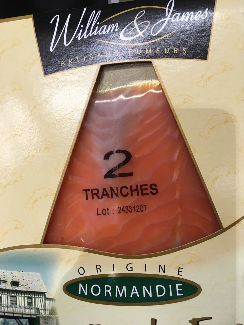 William& James Truite fumee artisanale packshot
