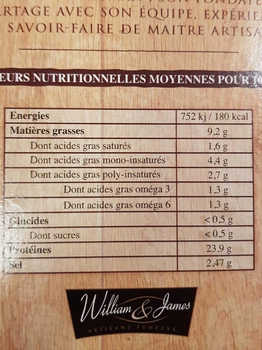 William Saurin Saumon de France packshot