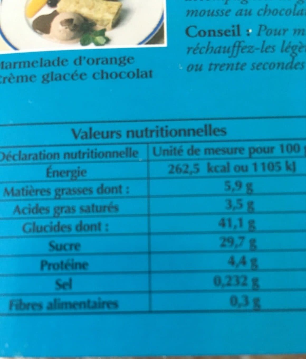 Maison Trillaud Crêpe au rhum, TRILLAUD, 4 pièces packshot