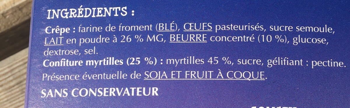 Maison Trillaud Crepes packshot