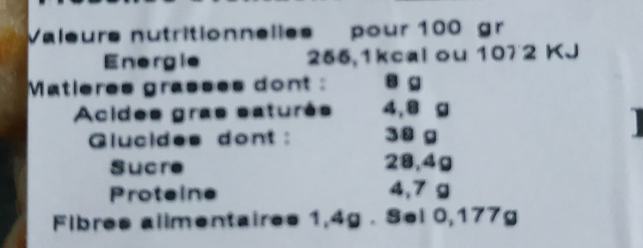 Open Food Facts 4 Crêpes au Cognac & chocolat packshot