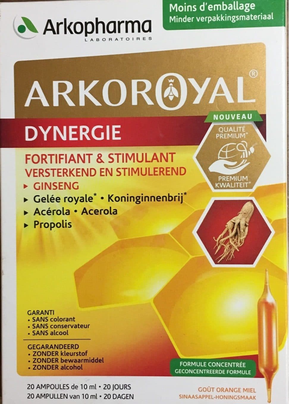Arkopharma Arkopharma Défenses Naturelles Royal Dynergie Fortif Stim packshot