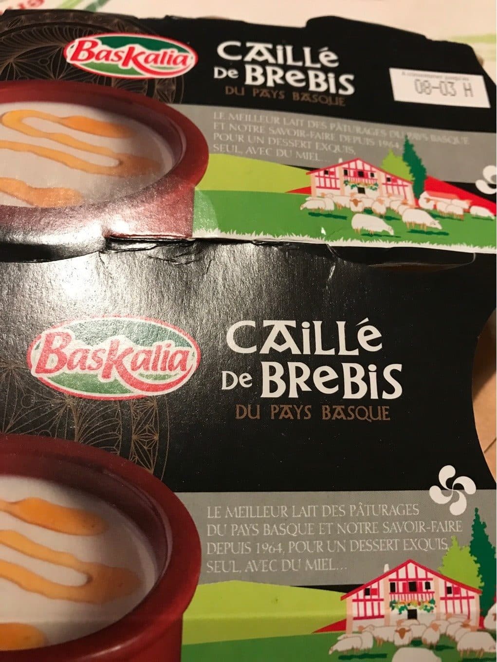 Baskalia Caille de brebis au lait pasteurise BASKALIA packshot