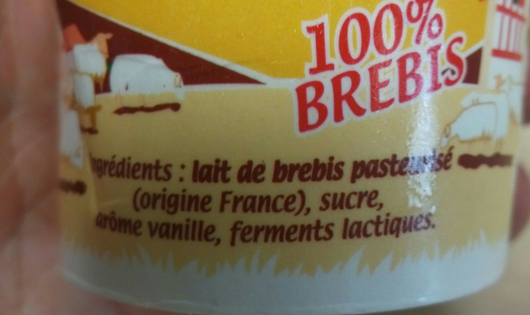Baskalia Yaourt de Brebis Vanille packshot