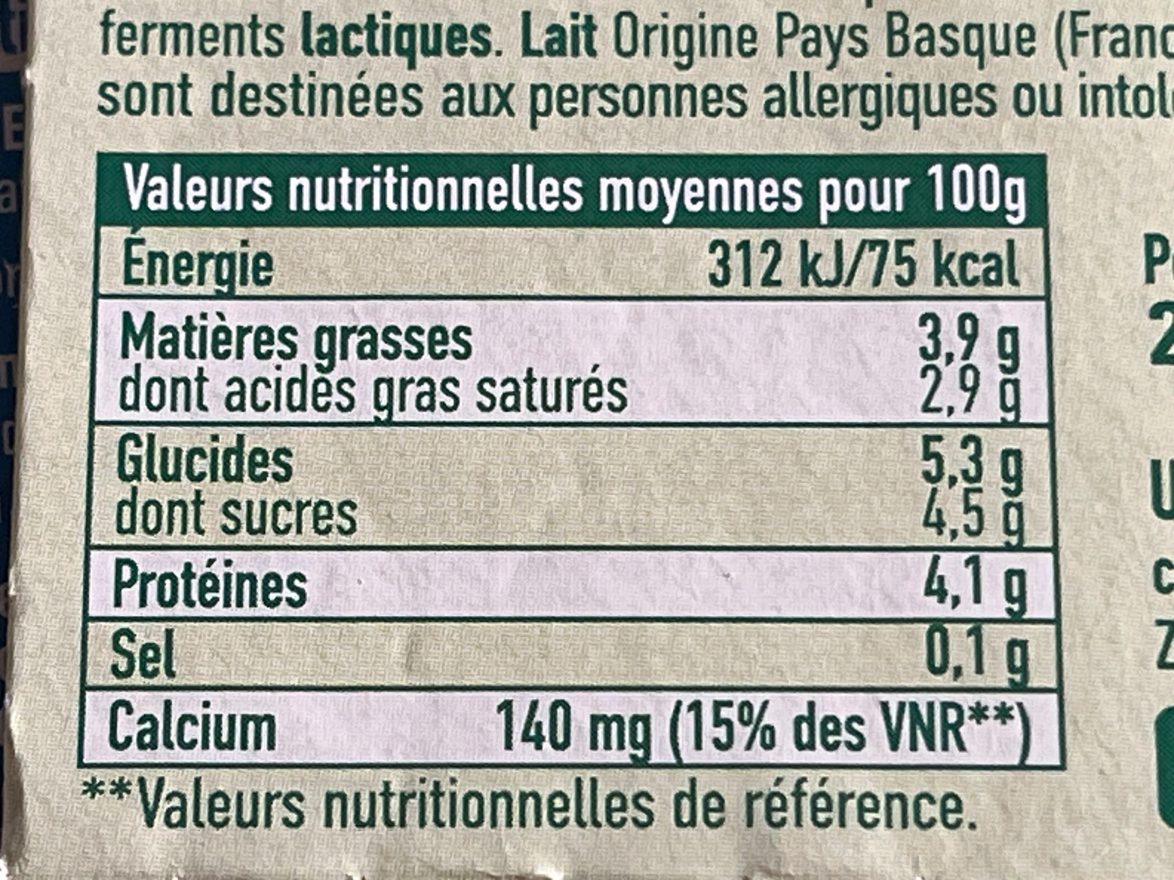 Baskalia Yaourt pur chèvre nature packshot