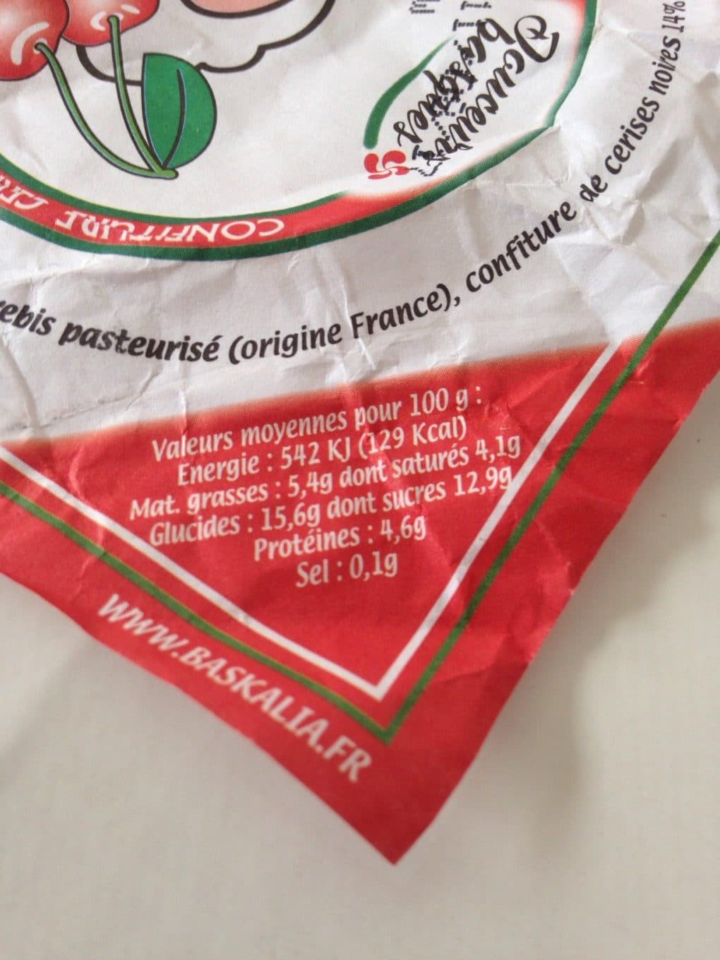 Baskalia Yaourt de brebis brassé à la confiture de cerises noires packshot
