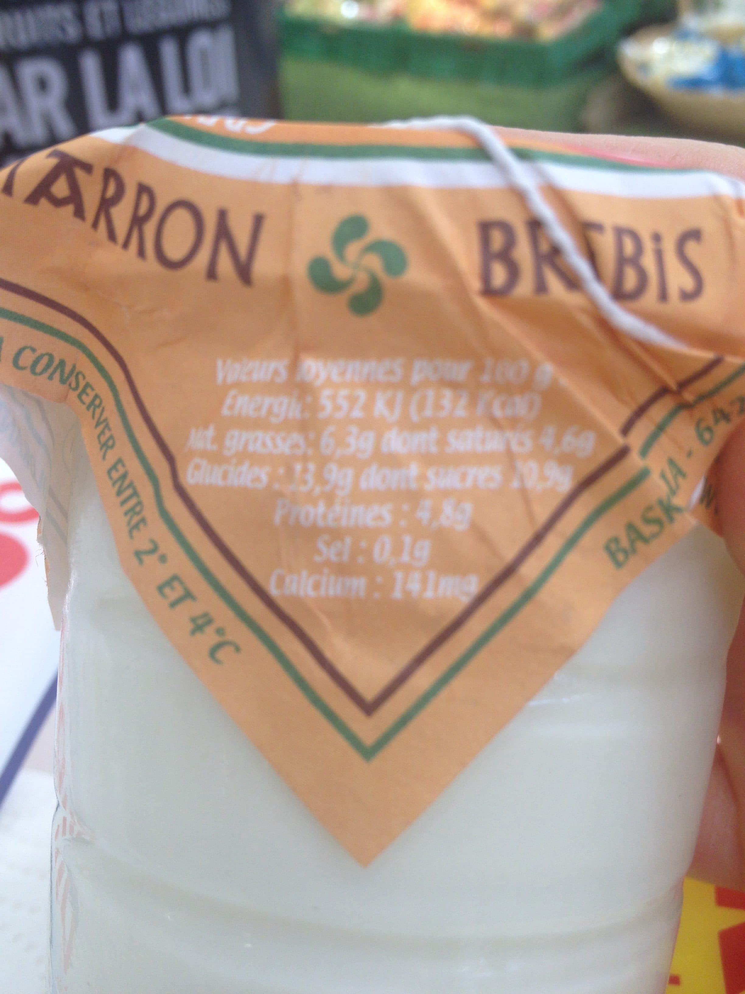 Baskalia Baskalia yaourt brebis marron packshot
