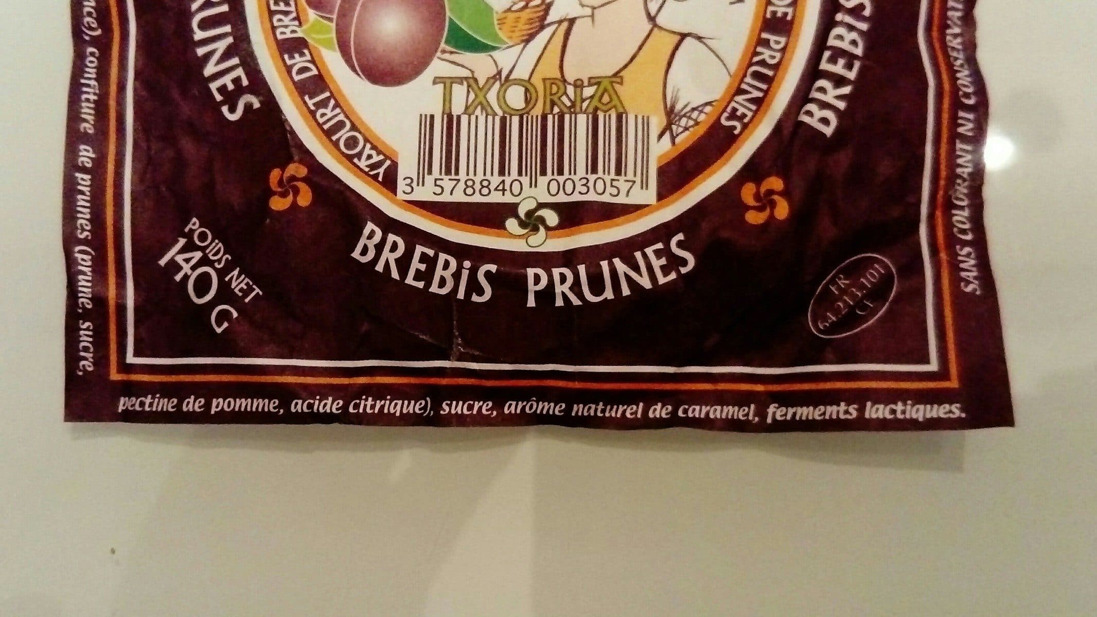 Douceurs basques Brebis prune packshot