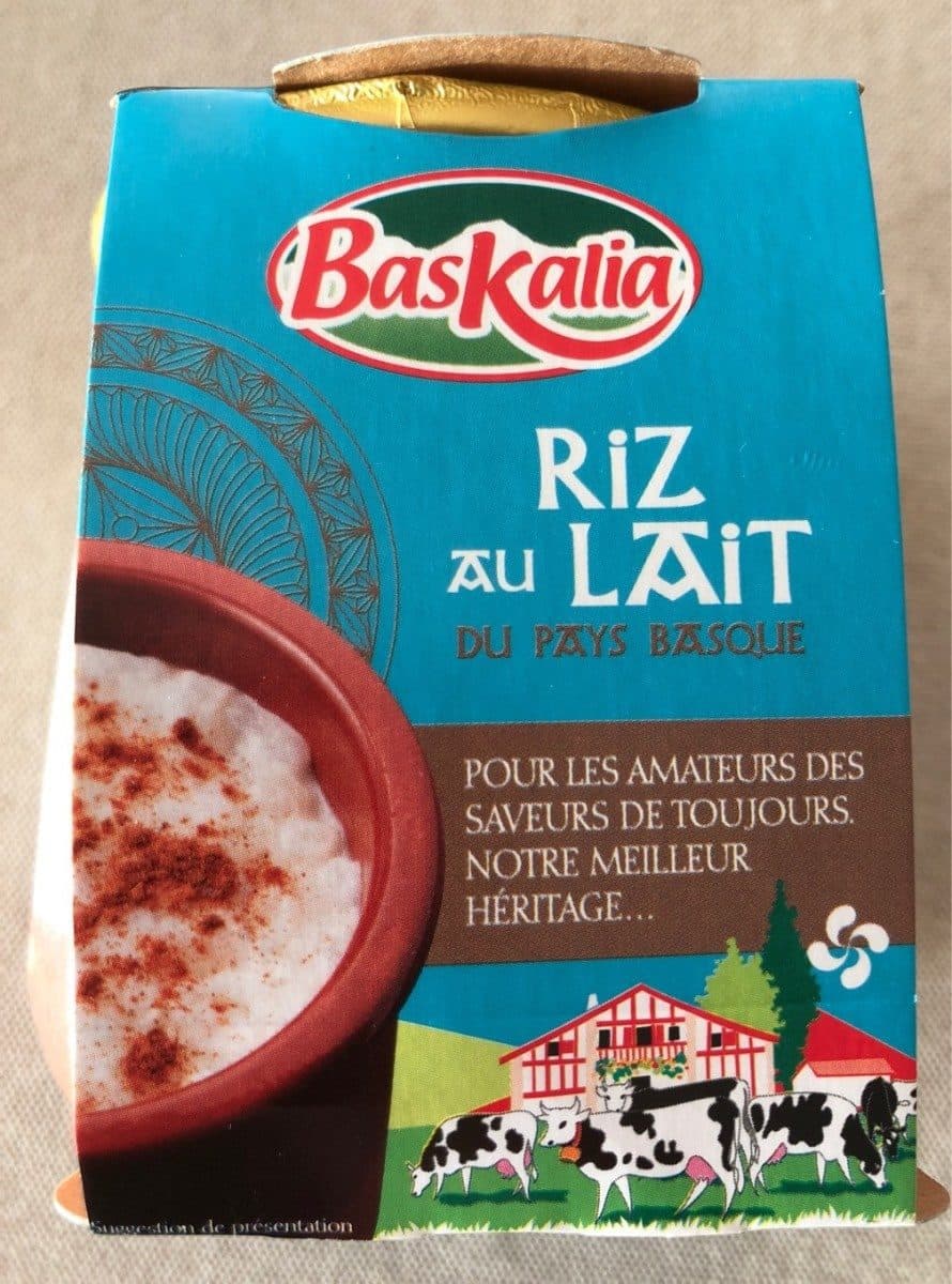 Baskalia Riz au lait du pays basque packshot