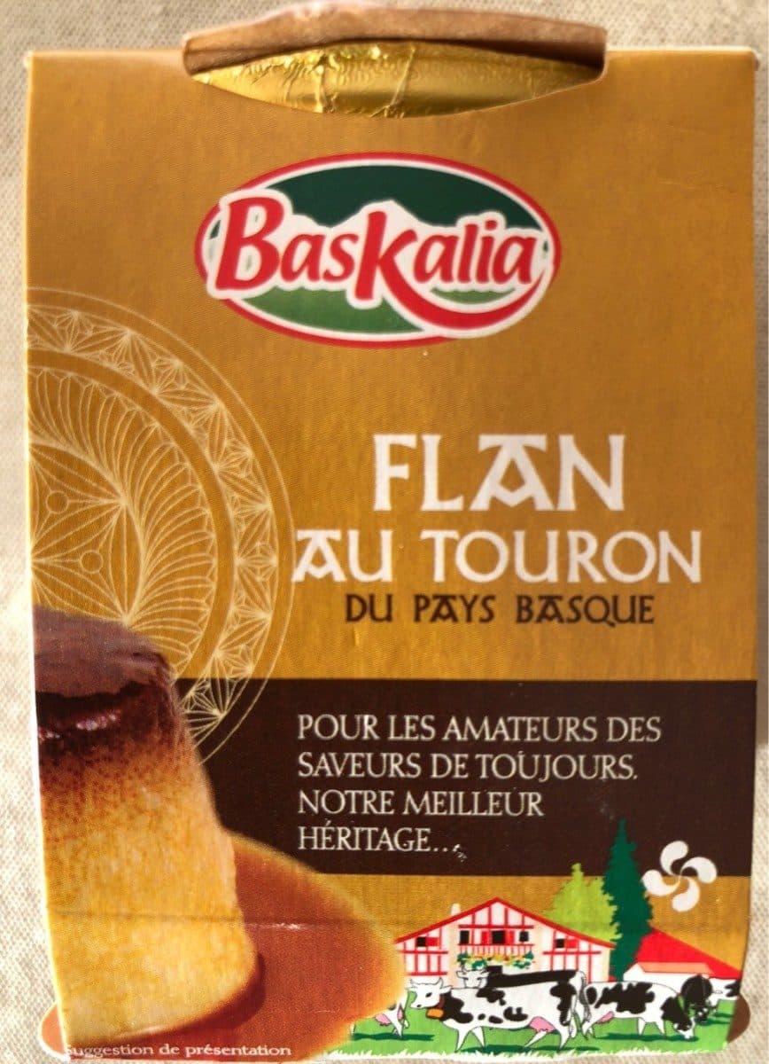 Baskalia Flan au touron packshot
