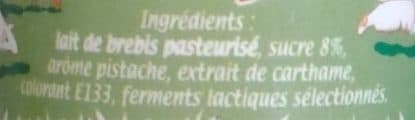 Baskalia Yaourt de Brebis Pistache packshot