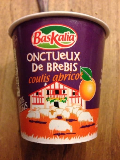 Baskalia Onctueux de brebis Coulis Abricot packshot