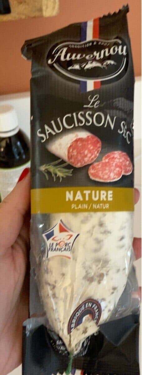Auvernou Saucisson sec packshot
