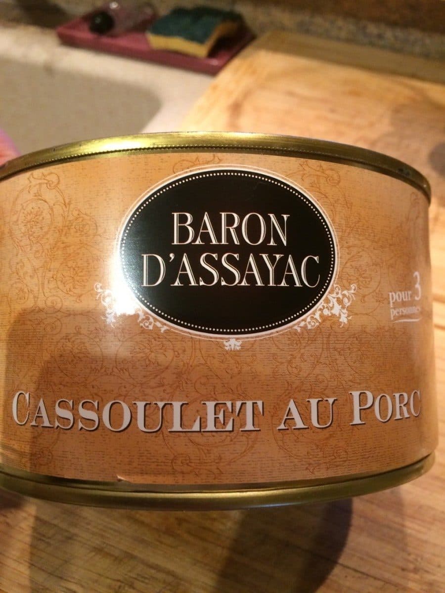 Baron d'Assayac Cassoulet au porc packshot