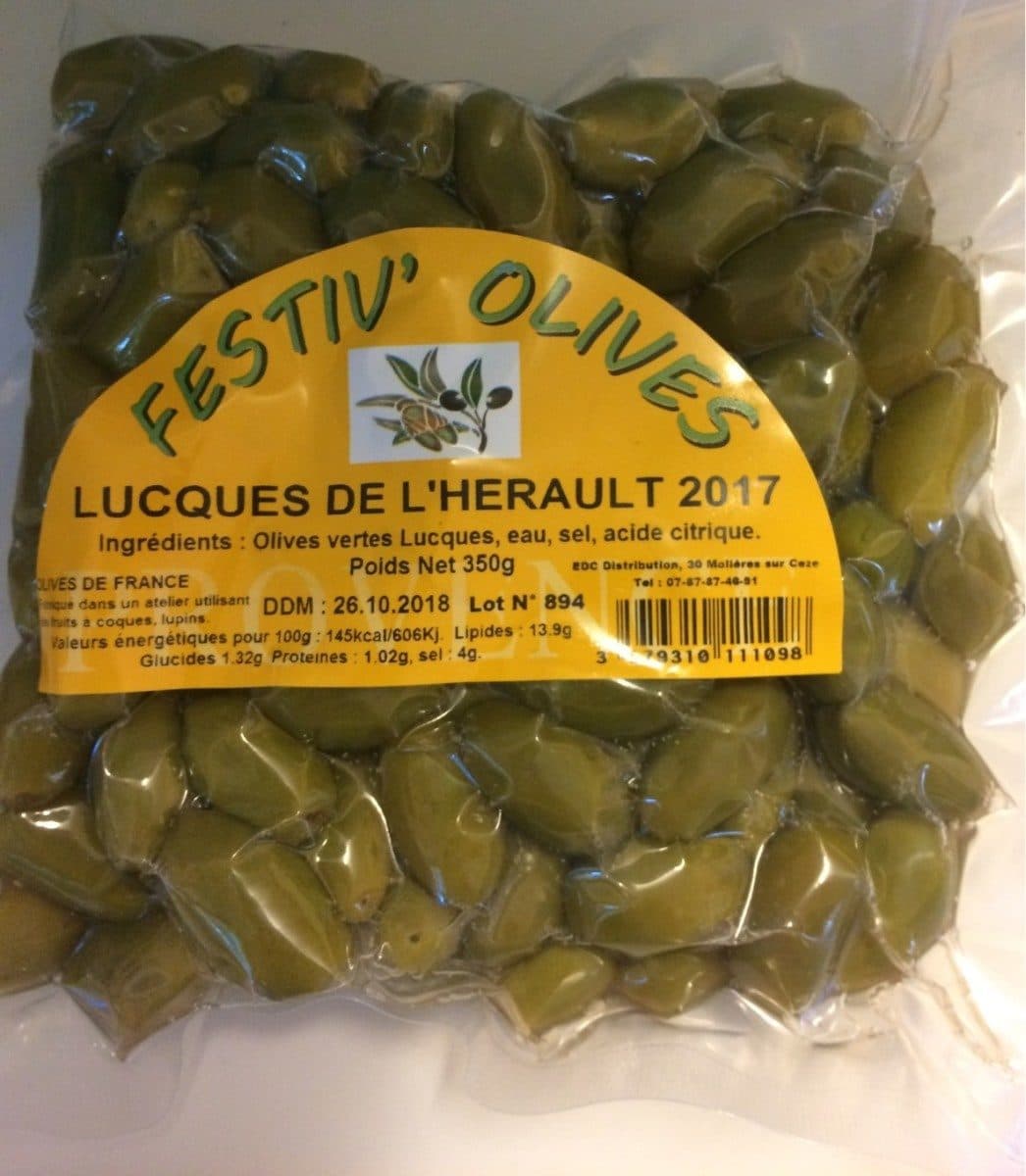 Open Food Facts Festiv'olives packshot