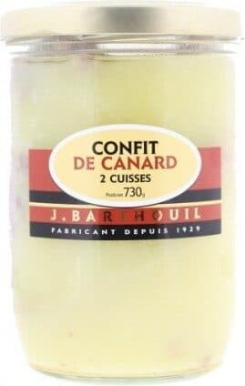 J.Barthouil CUISSES DE CANARD X2 BOCAL packshot