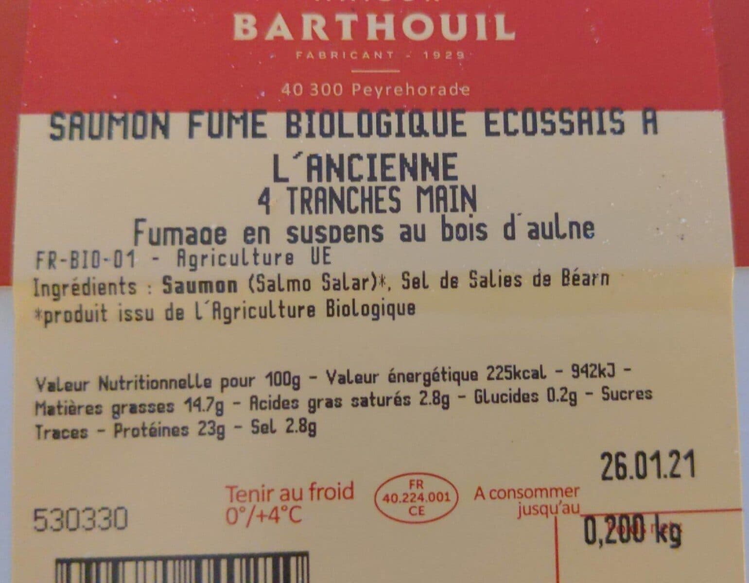 Open Food Facts Saumon packshot
