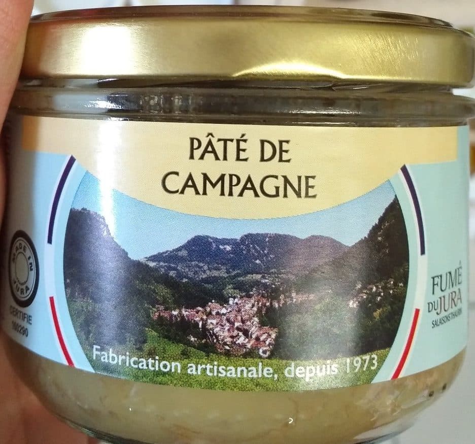 Salaisons Thaurin Pâté de Campagne Fumé du Jura packshot