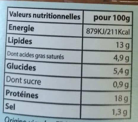 Salaisons Thaurin Terrine de Foie de Volaille packshot
