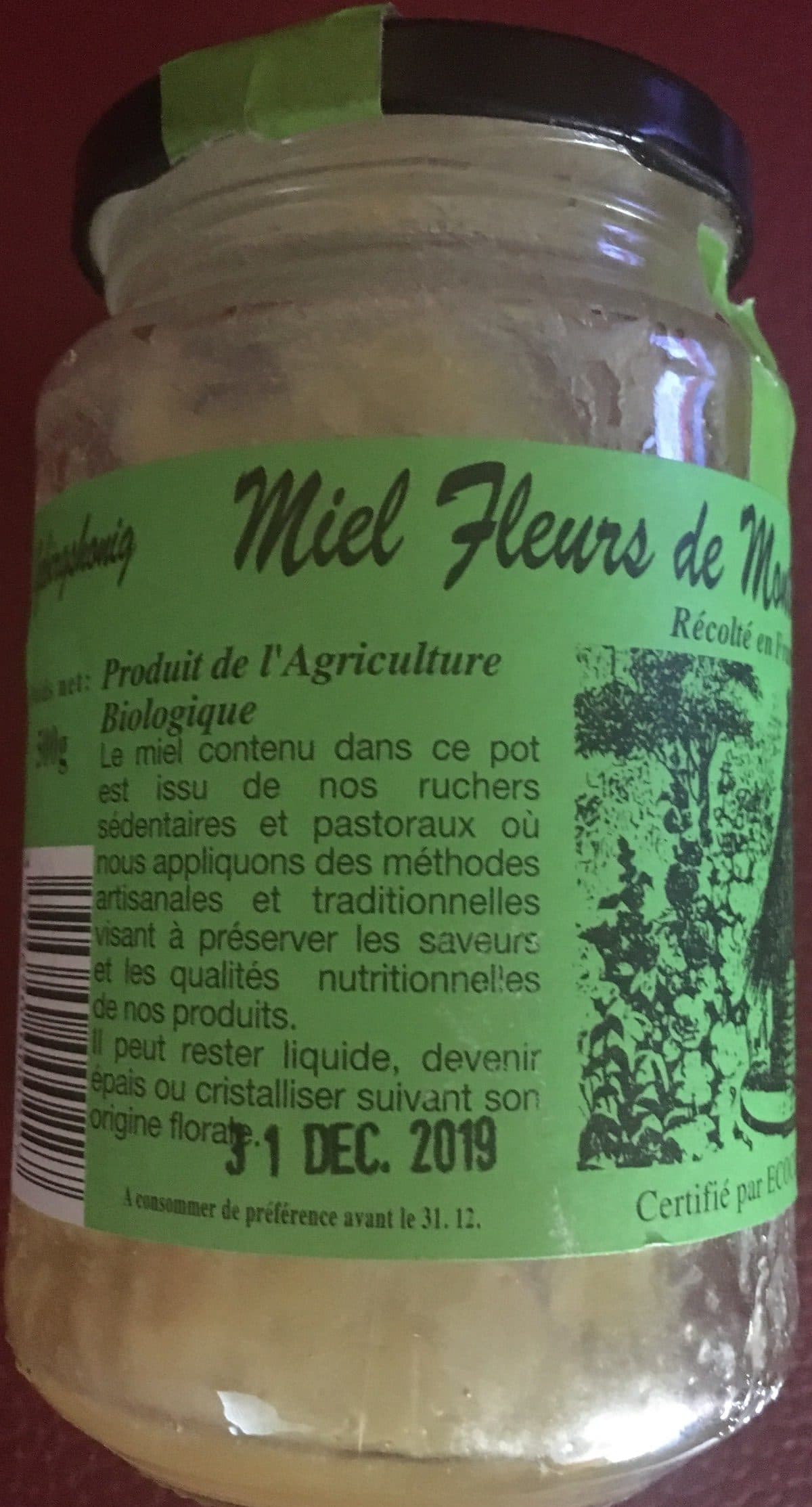 Miel Daval Miel fleurs montagne Haut Jura packshot