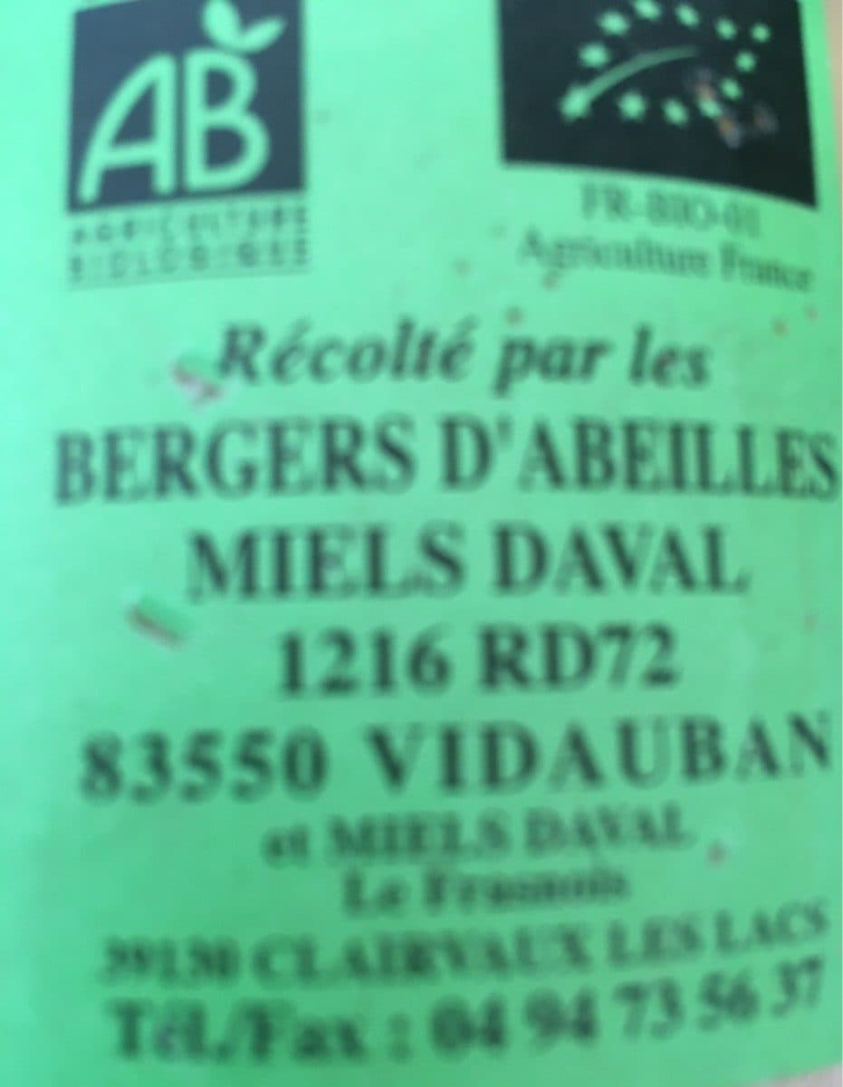 Open Food Facts Miel de Lavande packshot