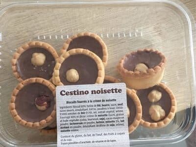 Cestino Noisette Biscuits Fourrés à la Noisette packshot
