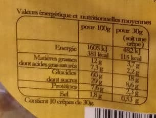 Agidra 10 Crêpes Pur Beurre packshot