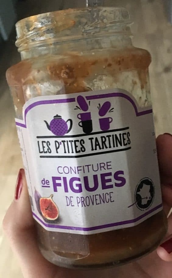 Les P'tites Tartines Confiture de figue de Provence packshot