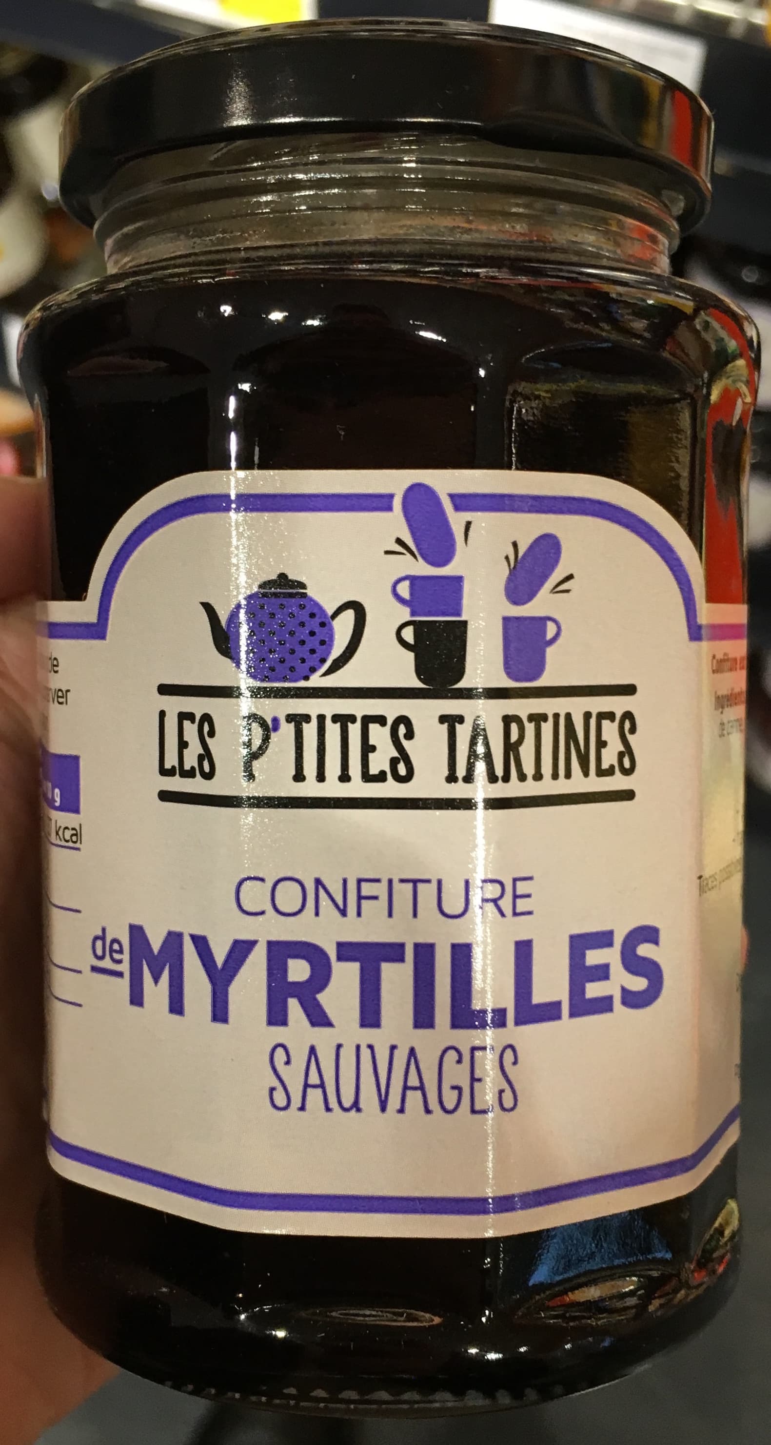 Agidra Confiture de Myrtilles sauvages packshot