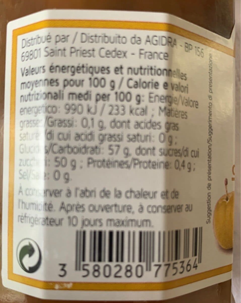 Les P’tites Tartines Confiture de MIRABELLES packshot