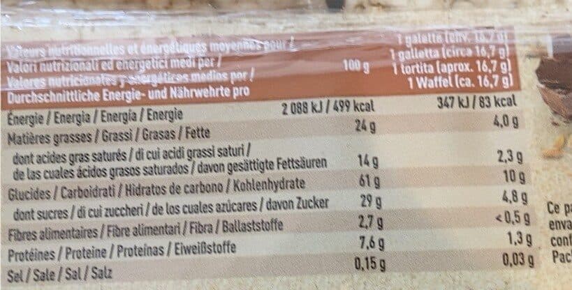 Agidra Galettes de riz nappées de chocolat au lait packshot