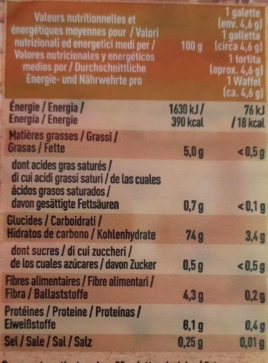 Agidra Galettes 4 céréales packshot