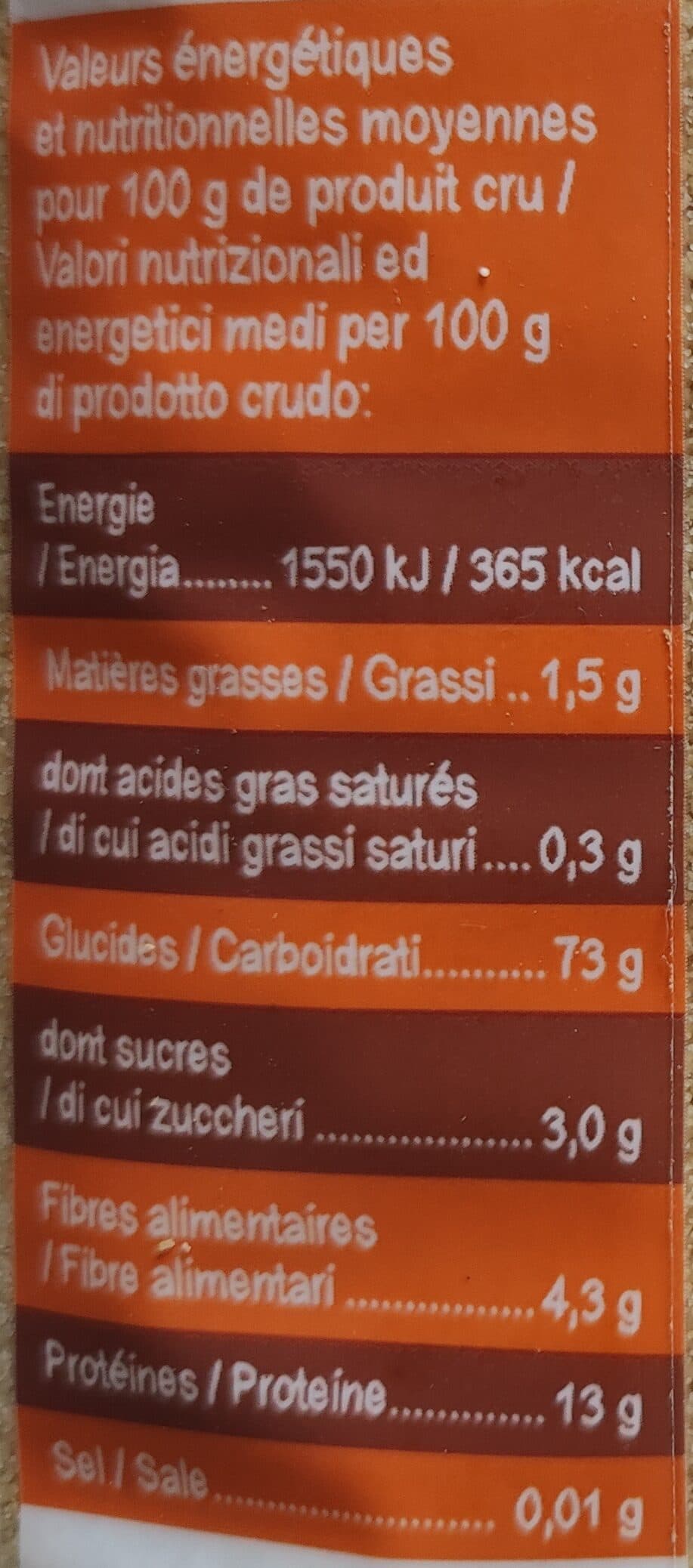 Grain de frais Couscous moyen packshot