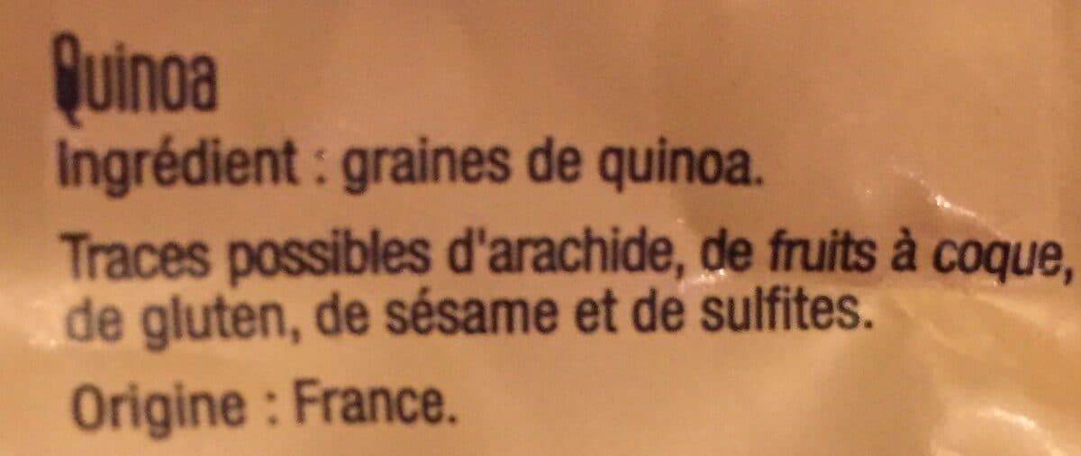 Quinoa Quinoa Blanc packshot
