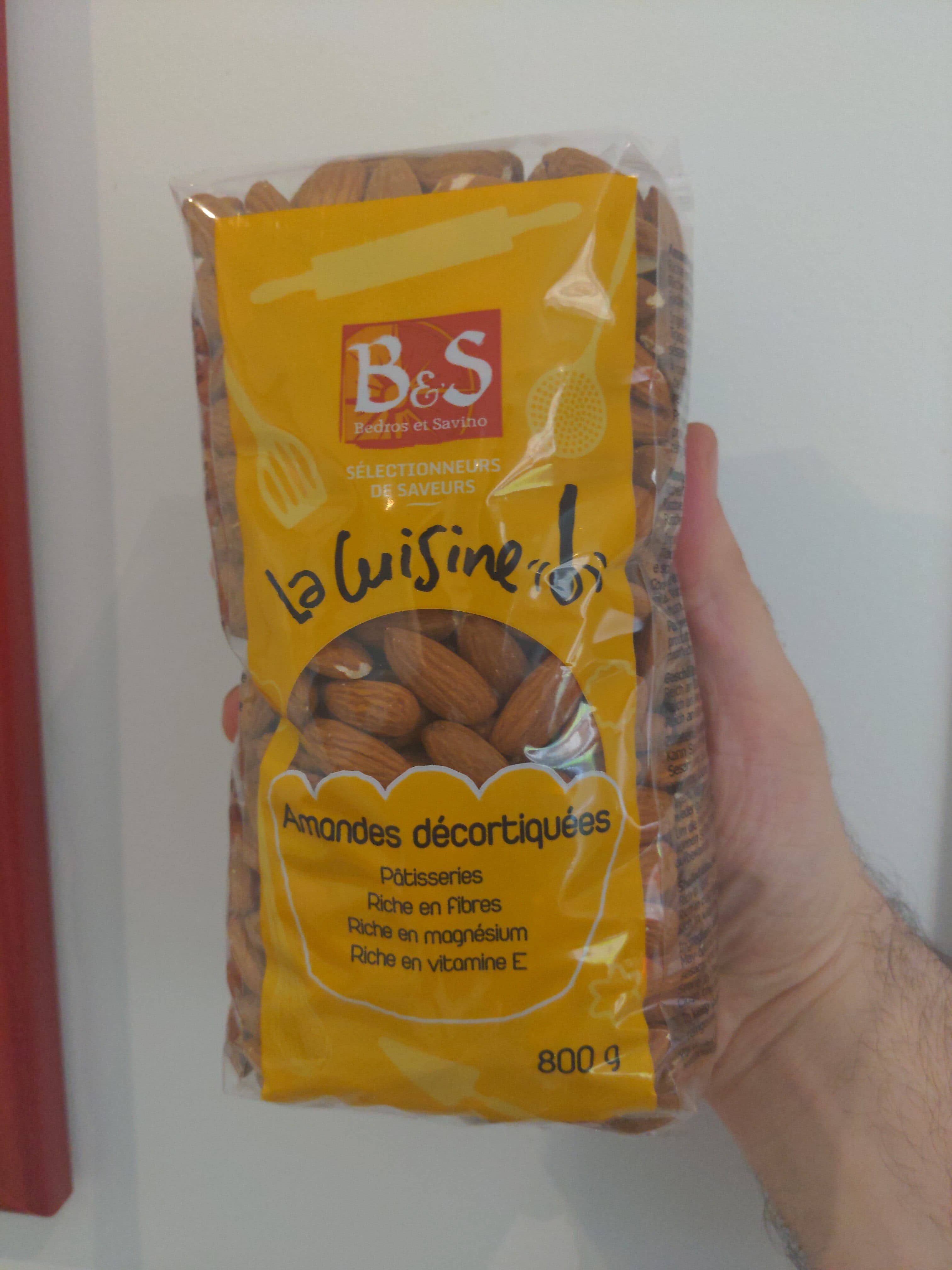 B&S Amandes décortiquées packshot